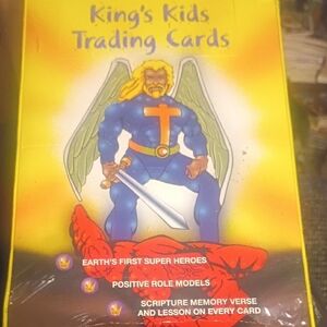 King's Kids Trading Cards 1999 Unopened Sealed Pack Box Brand New Shirked Wrappe